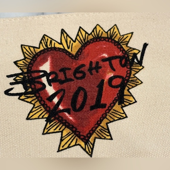 Brighton Birds on Canvas 2019 Cosmetic Pouch “Love of Art” - Picture 6 of 8